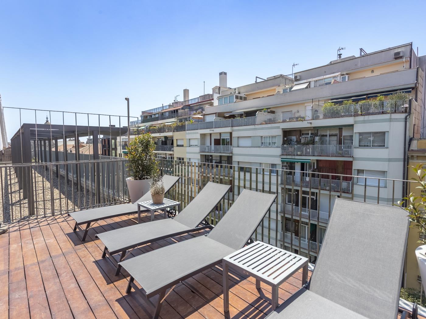 My Space Barcelona Loft in the Arc de Triumph of Barcelona with terrace, pool - My Space Barcelona Apartments